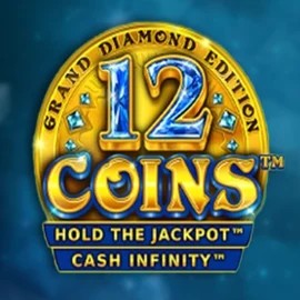 12 Coins Grand Diamond Edition slot logo by Wazdan at Gransino Casino