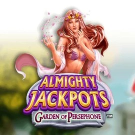 Almighty Jackpots: Garden of Persephone slot visual from Novomatic available on gransinocasinoo.com