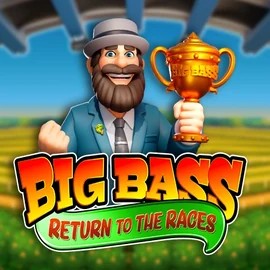 Big Bass Return to the Races online game logo by Pragmatic Play on gransinocasinoo.com