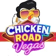Chicken Road Vegas by InOut, showcased at gransinocasinoo.com – game logo
