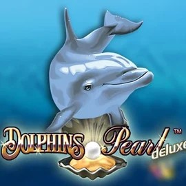 Dolphins Pearl Deluxe online game logo by Novomatic on gransinocasinoo.com