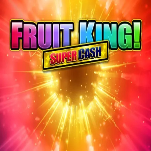 Fruit King Super Cash slot logo by Greentube at Gransino Casino