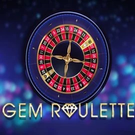 Gem Roulette slot logo by iSoftBet at Gransino Casino