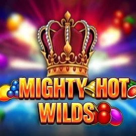 Mighty Hot Wilds logo – Slots by Inspired Gaming at Gransino Casino