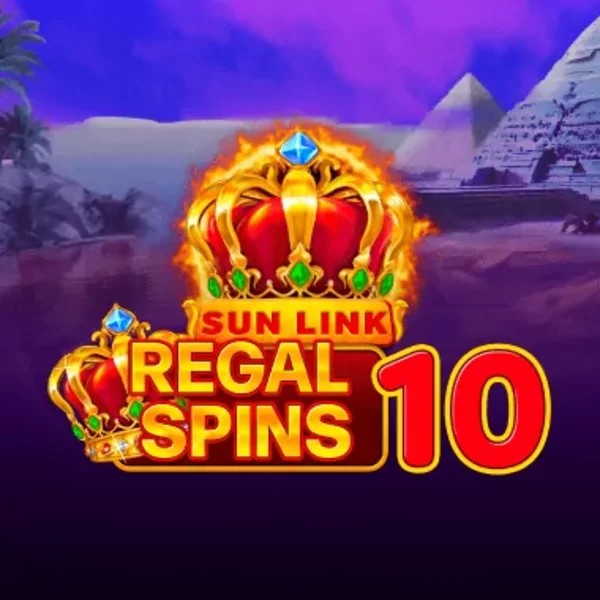 Regal Spins 10 logo by PatePlay Gransino Casino
