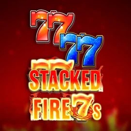 Stacked Fire 7s online game logo by Inspired Gaming on gransinocasinoo.com