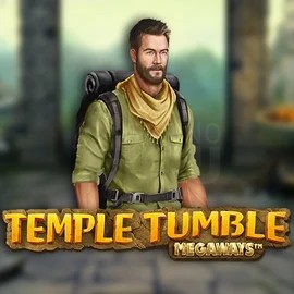 Temple Tumble Megaways slot logo by Relax Gaming at Gransino CasinoTemple Tumble Megaways